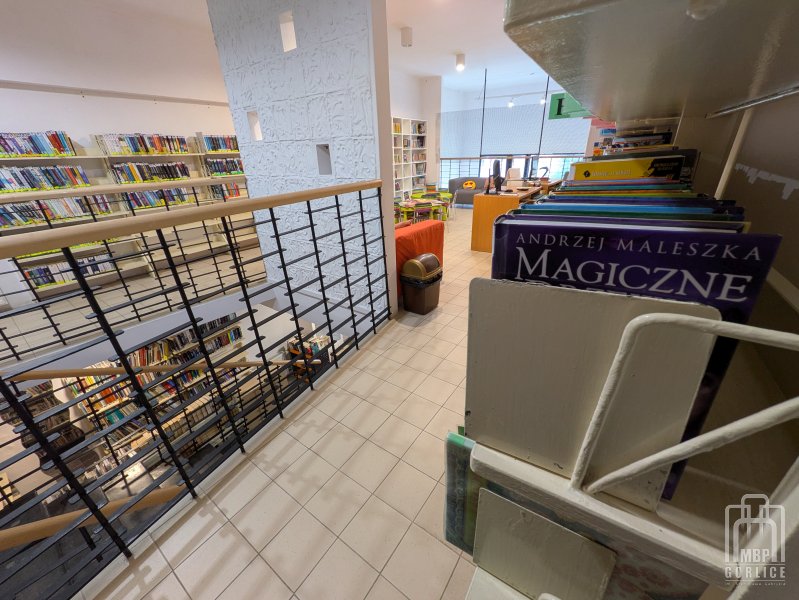 Biblioteka Gorlice, lokalne tymczasowe zdjęcie księgozbioru dla dzieci