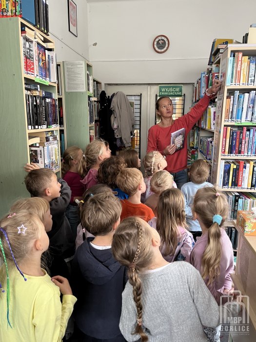 Biblioteka Gorlice, Mała książka Wielki człowiek Bibliotekarka opowiada o księgozbiorze