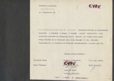 Powiększ zdjęcie Dyrekcja cyrku „Clown” dziękuje redakcji czasopisma „Zwierciadło” za pozdrowienia