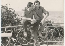 Powiększ zdjęcie Piotr Nowak i Tadeusz Nalepa w Rewalu
