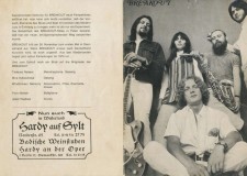 Powiększ zdjęcie Reklamówka dotycząca koncertu w Operze Berlińskiej; 1968 rok