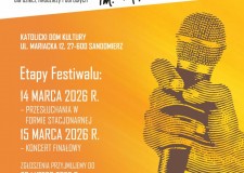 Przejdź do - I Ogólnopolski Festiwal im. Marka Sochackiego - zaproszenie do Sandomierza