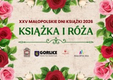Powiększ zdjęcie Baner — XXV Małopolskie Dni Książki „Książka i Róża”