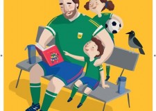 Powiększ zdjęcie Plakat — #TataTeżCzyta