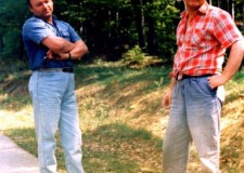 Powiększ zdjęcie Brat Małgorzaty — Bogumił Szczerbań z Witoldem Habelakiem