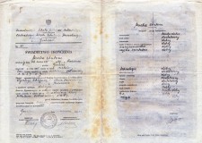 Powiększ zdjęcie Świadectwo ukończenia Zasadniczej Szkoły Metalowo-Odlewniczej w 1953 roku