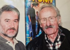 Powiększ zdjęcie Podczas pracy zawodowej z Franciszkiem Pieczką