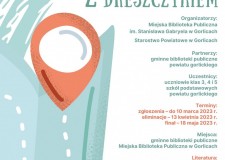 Powiększ zdjęcie Plakat XXIV Powiatowego Konkursu Czytelniczego